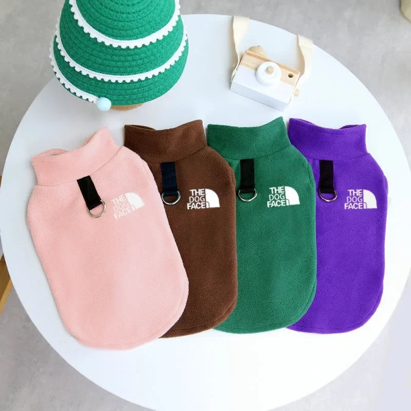 Dog jumper Autumn Winter Coat Fleece Warm Sweater Vest For Small dogs