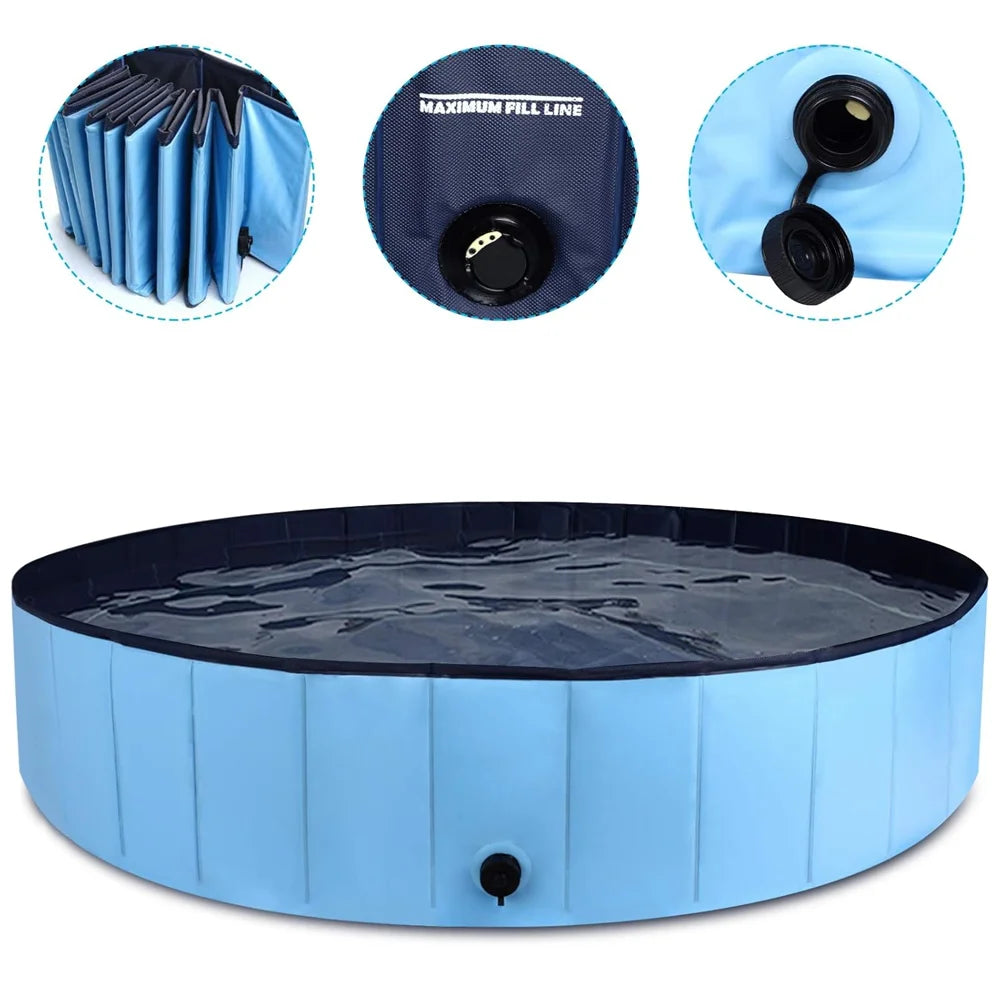 Pet swimming pool, perfect for the summer!