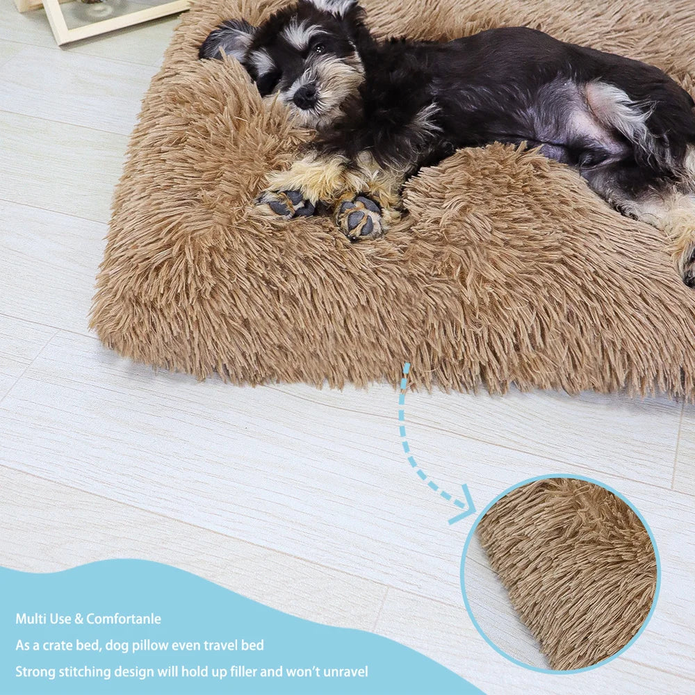 Cozy washable dog bed with Anti-Slip Mat