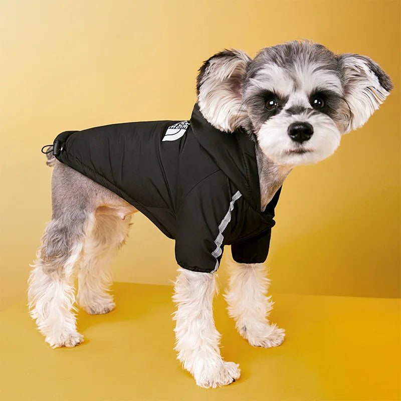 Waterproof Dogs Reflective Coat For Small Medium Dogs Winter Warm Fleece Dog Jackets Puppy Raincoat