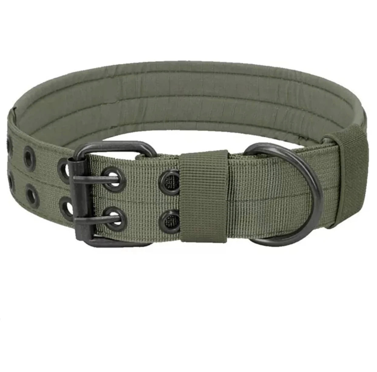 Adjustable Dog Collar Classic Reflective Training Military Dog Collar Nylon Heavy Duty Tactical Dog Collar German Shepherd