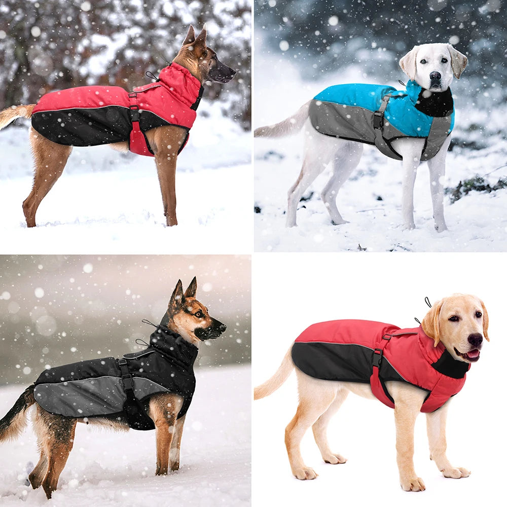 Waterproof and reflective Big Dog Coat Jacket  XL-6XL