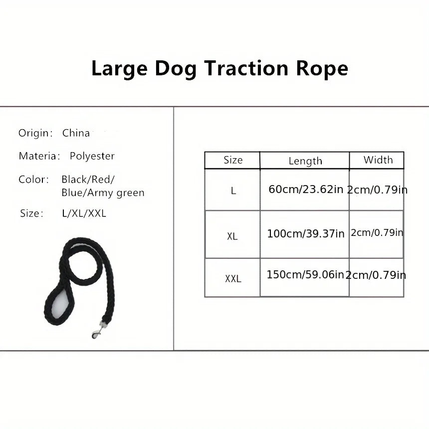 heavy duty dog lead