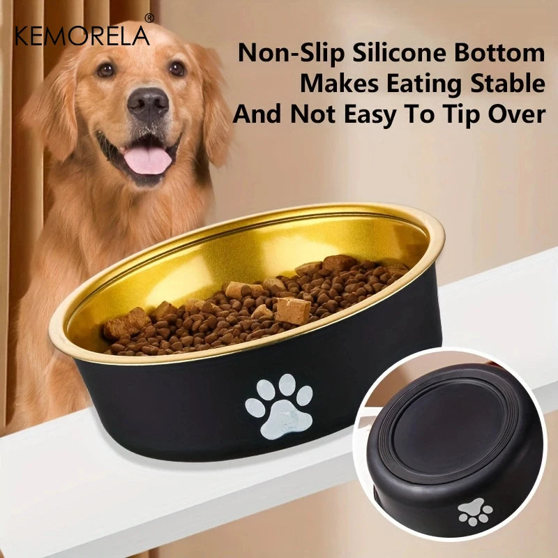 Anti-Slip Dog Bowls Small Medium And Large Dog Feeding Bowls