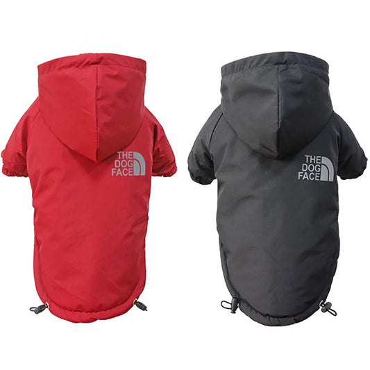 Waterproof Dogs Reflective Coat For Small Medium Dogs Winter Warm Fleece Dog Jackets Puppy Raincoat