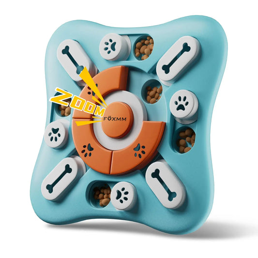 Interactive Dog Treat Puzzle Toy for IQ Training & Mental Stimulating ,Fun Slow Feeder for any size dog