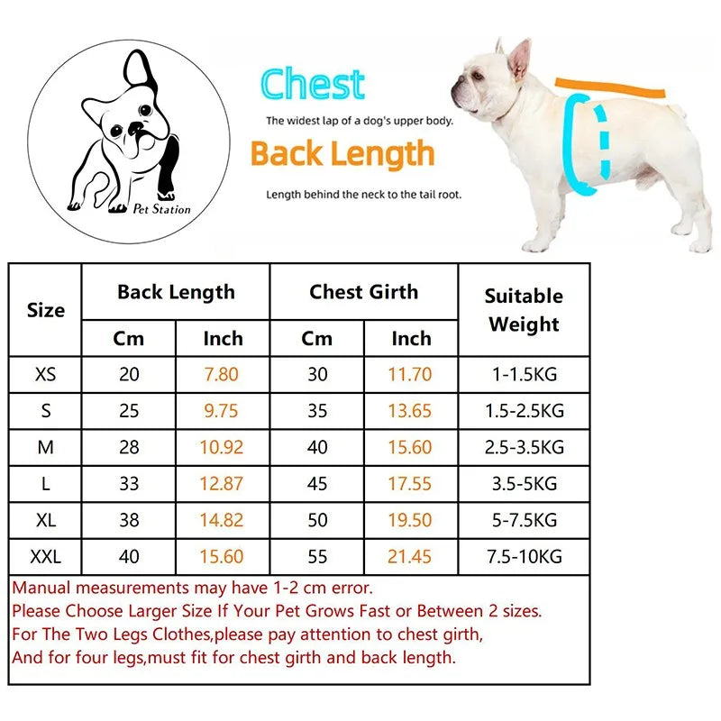 Double Sided Dog Coat, Winter Body Warmer