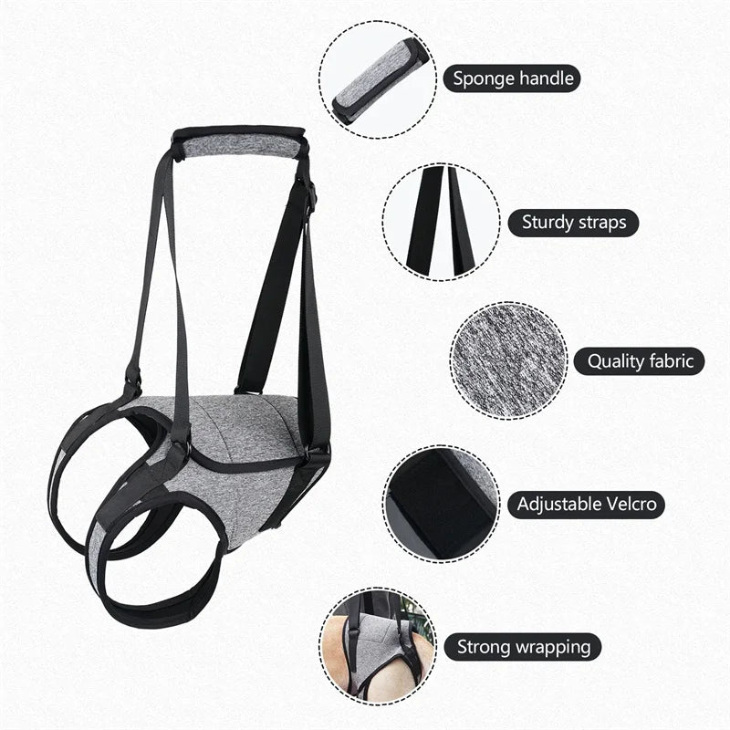 Rear leg support harness Adjustable Dog Lift Harness, soft and padded