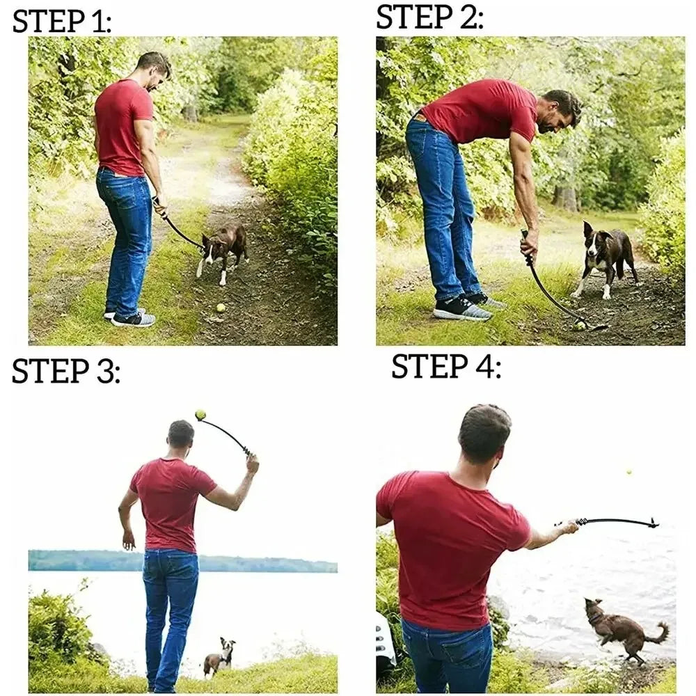Tennis ball launcher