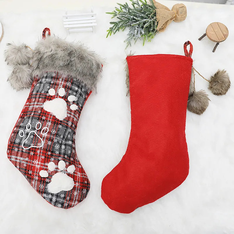 dogs christmas stocking