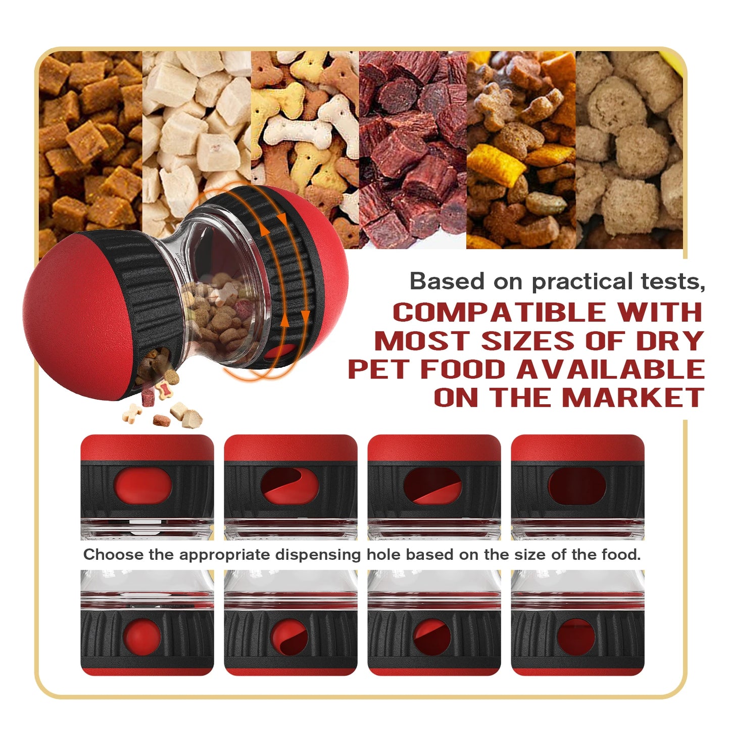 Dog Toy For Small Medium Large Dogs Slow Feeder Pet Improve IQ Indoor Training