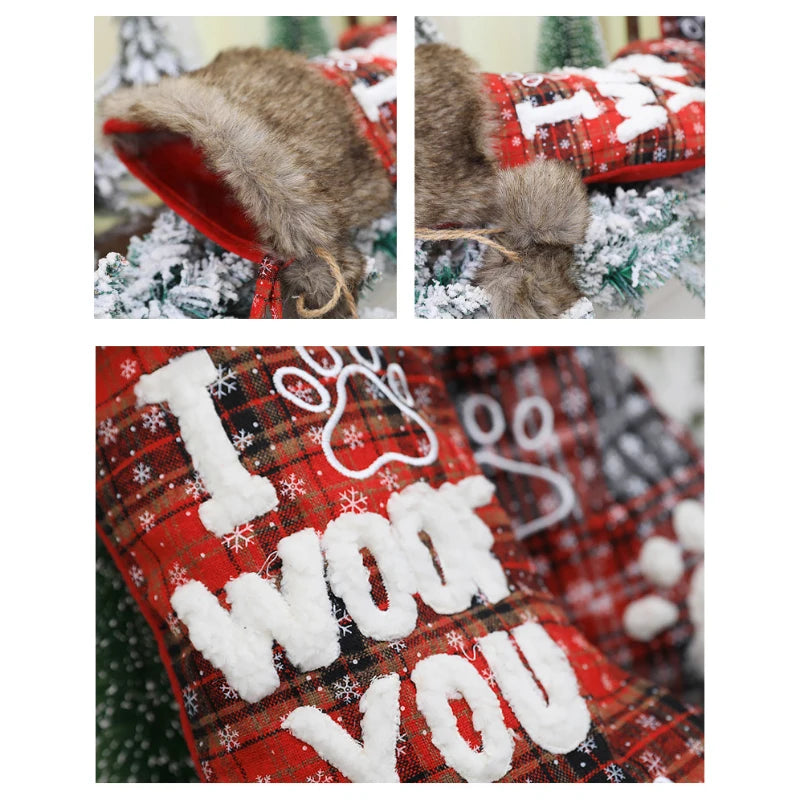 dogs christmas stocking